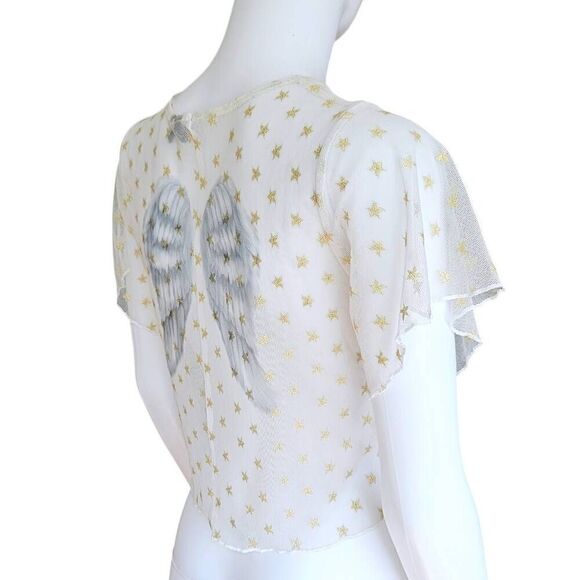 mythsprints rework: icarus mesh crop top - Picture 4 of 6